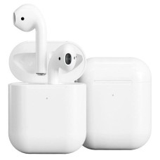 Беспроводные наушники-гарнитура вкладыши Denmen DL11 (Белый)