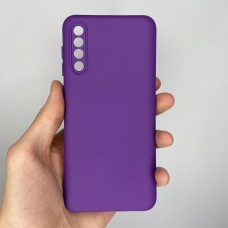 Силікон оригінальний Samsung Galaxy A30s  /  A50  /  A50s (ShutCam) (Фіолетовий)