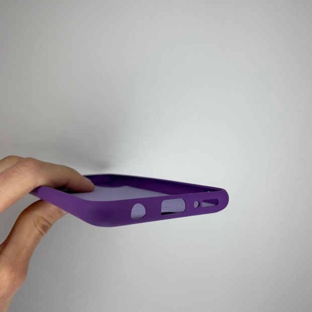 Силікон оригінальний Samsung Galaxy A30s  /  A50  /  A50s (ShutCam) (Фіолетовий)