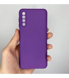 Силікон оригінальний Samsung Galaxy A30s  /  A50  /  A50s (ShutCam) (Фіолетовий)..