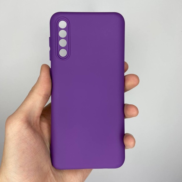 Силікон оригінальний Samsung Galaxy A30s  /  A50  /  A50s (ShutCam) (Фіолетовий)