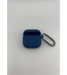 Чохол для навушників Full Silicone Case Apple AirPods 4 (22) Blue Cobalt
