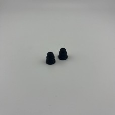 Силіконові амбушури трифланцеві для навушників (розмір M) (чорні) Силіконові амбушури трифланцеві для навушників (розмір M) (чорні)