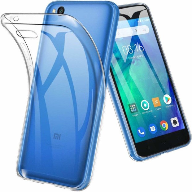 Силіконовий чохол WS для Xiaomi Redmi Go (прозорий)