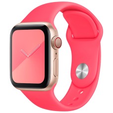 Ремешок Apple Watch Silicone 38 / 40 / 41 / SE (31) Barbie Pink