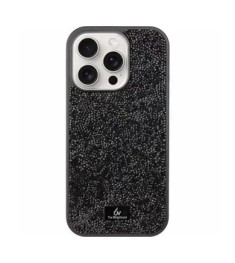 Чохол Bling World Rock Diamond для iPhone 16 Pro (Чорний)
