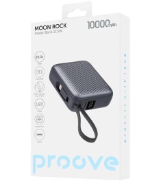 PowerBank Proove Moon Rock 22.5W 10000mAh (Сірий)