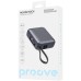 PowerBank Proove Moon Rock 22.5W 10000mAh (Grey)