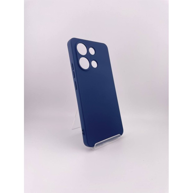 Силікон Оригінал Xiaomi Redmi Note 13 4G (ShutCam) (Нічний синій)