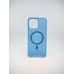 Чехол Clear Case Premium with MagSafe Apple iPhone 15 Pro Max (Royal Blue)