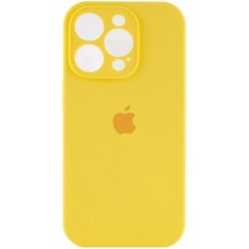 Силіконовий чохол Original RoundCam для Apple iPhone 15 Pro (47) Lemonade