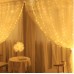 Garland-curtain 3x3m USB with remote control (Warm light)