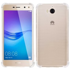 Силикон 3D Huawei Y5 (2017) (Прозрачный)