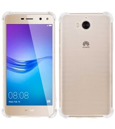 Силикон 3D Huawei Y5 (2017) (Прозрачный)