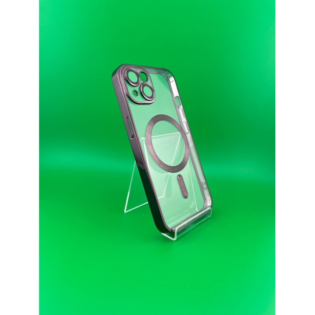 Чохол UMKU Shining з MagSafe для Apple iPhone 14 (Чорний)