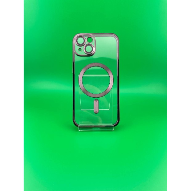 Чохол UMKU Shining з MagSafe для Apple iPhone 14 (Чорний)