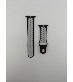 Ремешок Nike Apple Watch 42 / 44 mm (Black-Rainbow)