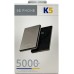Бездротовий акумулятор BePhone K5 20W 5000mAh (Чорний) BP-K5-BK