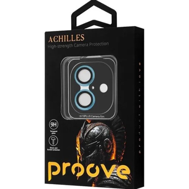 Захисне скло на камеру iLera FocusPro Lens Apple iPhone 16  /  16 Plus (Blue) iLFPBl16