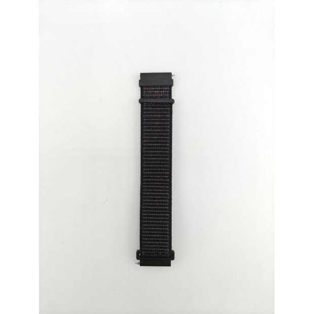 Ремінець Velcro Universal 22мм (Чорний)
