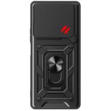 Бронь-чехол Ring Serge Armor Case Xiaomi Redmi 15C (ShutCam) (Чёрный)