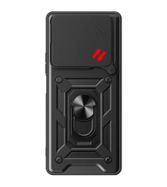 Бронь-чехол Ring Serge Armor Case Xiaomi Redmi 15C (ShutCam) (Чёрный)