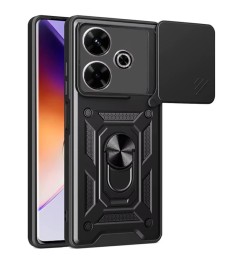 Чохол броня Ring Serge Armor Case для Xiaomi Redmi 15C (ShutCam) (Чорний)