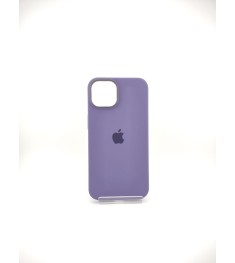 Чохол Silicone Case with MagSafe для Apple iPhone 14 (Ірис)