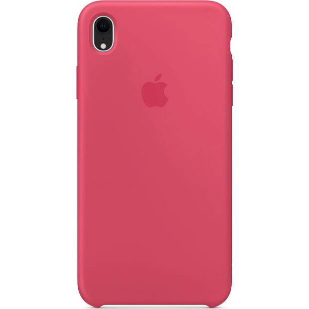 Чохол Silicone Case Apple iPhone XR (Hibiscus Pink)