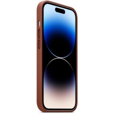 Чехол Leather Case with Magsafe Apple IPhone 14 Pro Max (Umber)