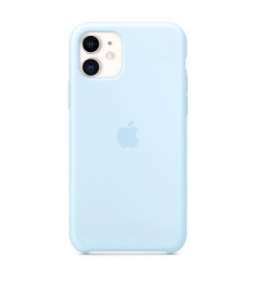 Силикон Original Round Case Apple iPhone 11 (53) Sky Blue