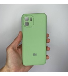 Силикон Original 360 Case Logo Xiaomi Redmi A2 / A1 (ShutCam) (Мятный)
