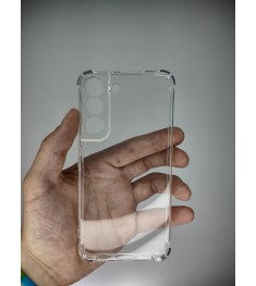 Силикон 6D Samsung Galaxy S22 5G (ShutCam) (Прозрачный)