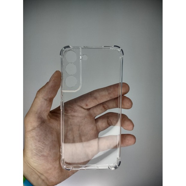 Силікон 6D для Samsung Galaxy S22 5G (ShutCam) (Прозорий)