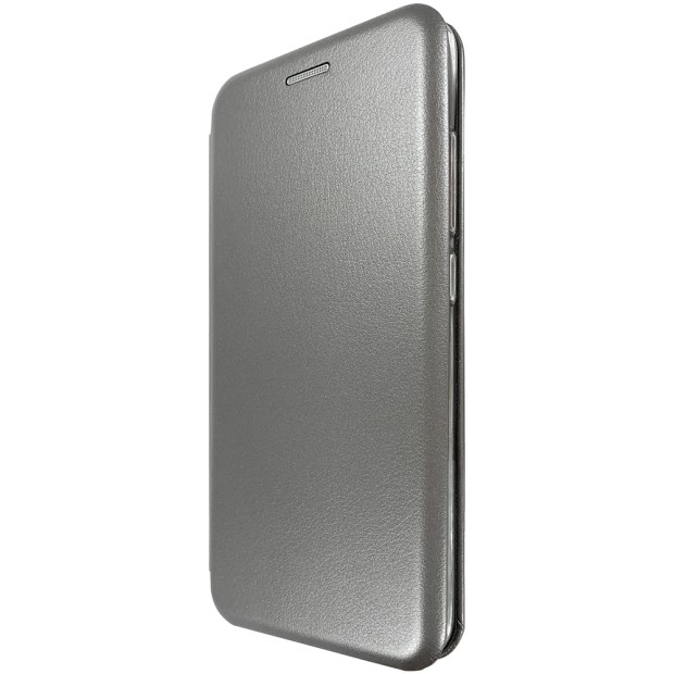 Original Samsung Galaxy A8 Plus (2018) A730 Book Case (Gray)