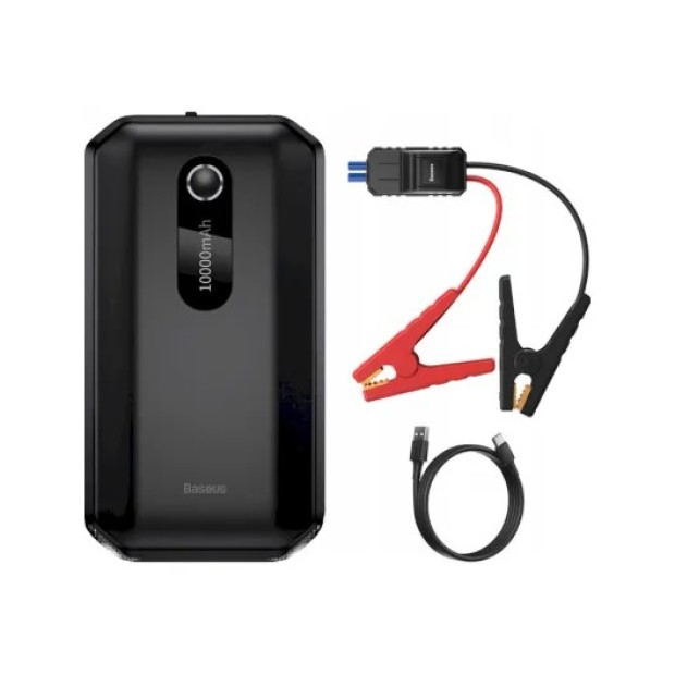Автомобильное пуско-зарядное устройство Baseus Super Energy Air Car Jump Starter (10000mAh)