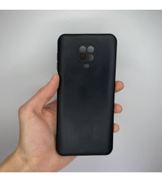 Силикон Original Xiaomi Redmi Note 9S / Note 9 Pro (ShutCam) (Чёрный)