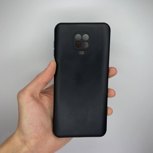 Силикон Original Xiaomi Redmi Note 9S / Note 9 Pro (ShutCam) (Чёрный)