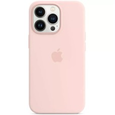 Силикон Original Round Case Apple iPhone 14 Pro (76) Chalk Pink