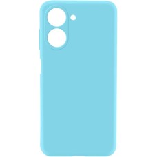 Силіконовий чохол Original Premium для Xiaomi Redmi A5  /  Poco C71 (ShutCam) (Небесна Бірюза)