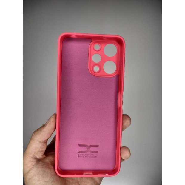 Силіконовий чохол Original Xiaomi Redmi 12 (ShutCam) (Фламінго)