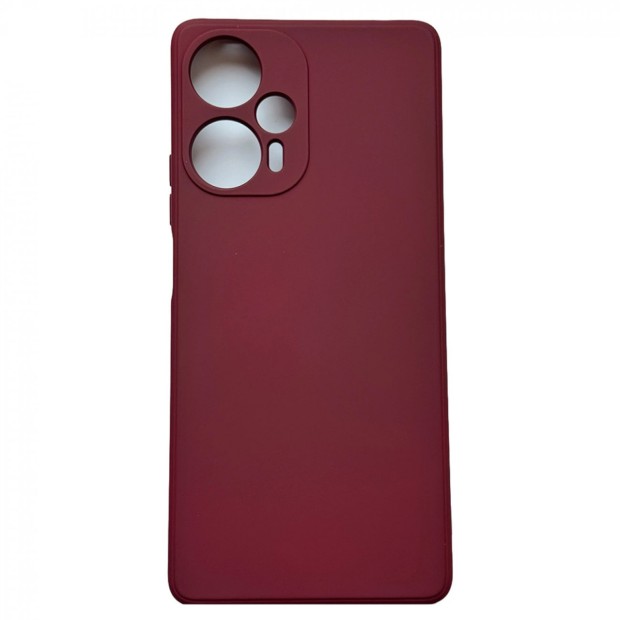 Силікон Original Xiaomi Poco F5 (ShutCam) (Бордовый)