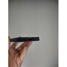 Силіконовий оригінальний чохол Apple iPhone 13 mini (07) Чорний