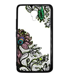 Силіконовий чохол Pattern для Meizu M3 Mini  /  M3s Mini (чорний)