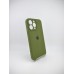 Силикон Original RoundCam Case Apple iPhone 14 Pro Max (46) Deep Green