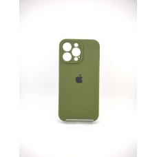 Силикон Original RoundCam Case Apple iPhone 14 Pro Max (46) Deep Green