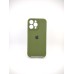 Силикон Original RoundCam Case Apple iPhone 14 Pro Max (46) Deep Green