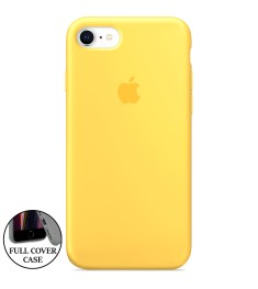 Силіконовий оригінальний чохол Apple iPhone 7  /  8 (13) жовтий.