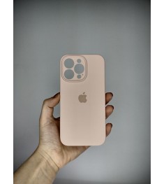 Оригінальний силіконовий чохол RoundCam для Apple iPhone 13 Pro (08) Рожевий піс..