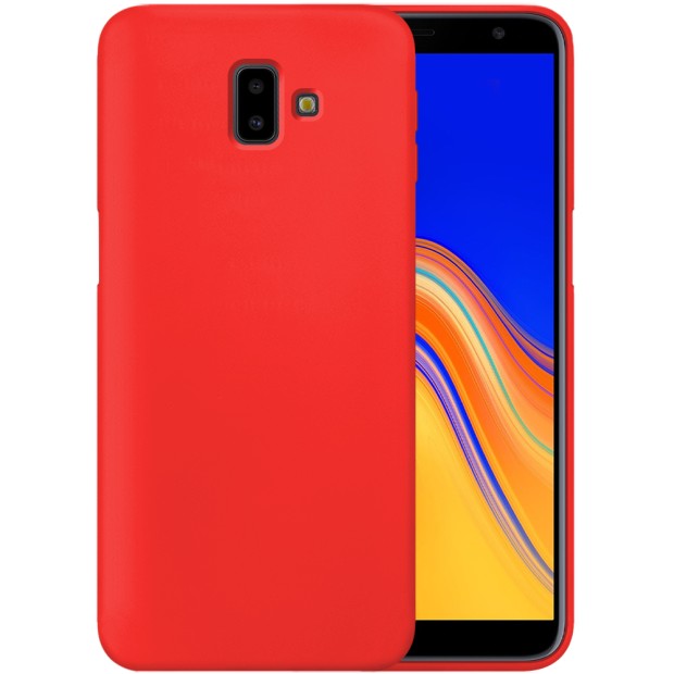 Силіконовий чохол Original 360 для Samsung Galaxy J6 Plus J610 (Червоний)